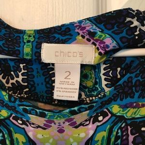 Chico's Tops - Chico’s tencel 3/4 sleeve paisley tunic Chico's Tops - Chico’s tencel 3/4 sleeve paisley tunic
